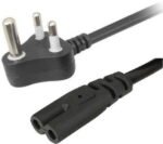 3 Pin Power Cable Cord for 2 Pin Adapter Charger