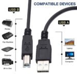 USB Printer Cable Compatible with Printer Scanner 5 Meter - Image 3
