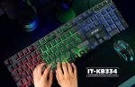 Intex IT-KB334 Wired Gaming Keyboard and Mouse Combo with RGB Backlit Keys, Optical Wired Mouse, Spill Resistant Design, USB Plug & Play, Ergonomic Setup for PC, Laptop, Windows, Linux Compatible - Image 3