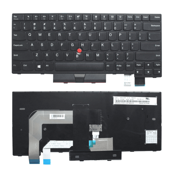 Lenovo ThinkPad Compatible Laptop Keyboard for T470 / 01AX405 / A475 / T480 / A485 – With TrackPoint
